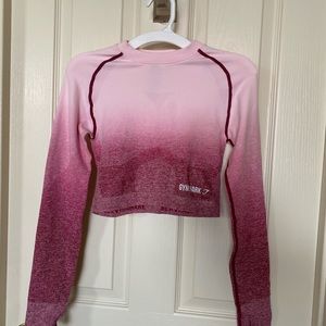 Gymshark Ombré crop top